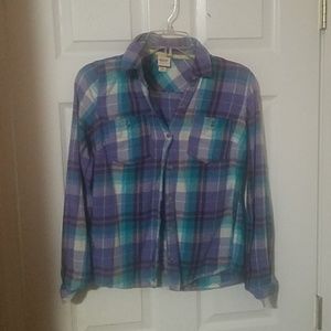 Mossimo Plaid Button Down Shirt *Moving Sale!*